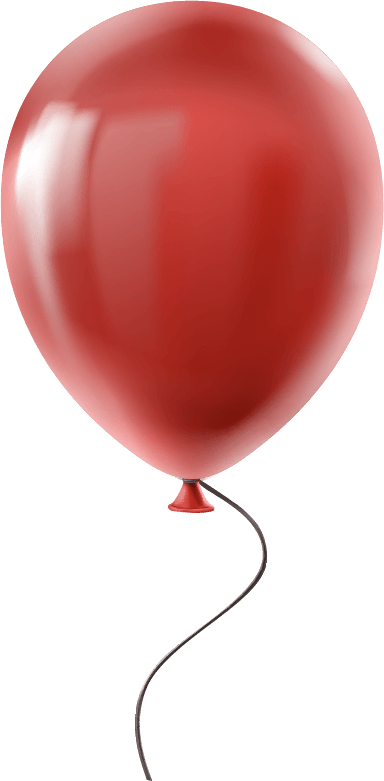 Balão vermelho